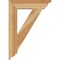 Ekena Millwork Traditional Traditional Rough Sawn Bracket, Western Red Cedar, 4"W x 20"D x 28"H BKT04X20X28TRA01RWR - alternate 4